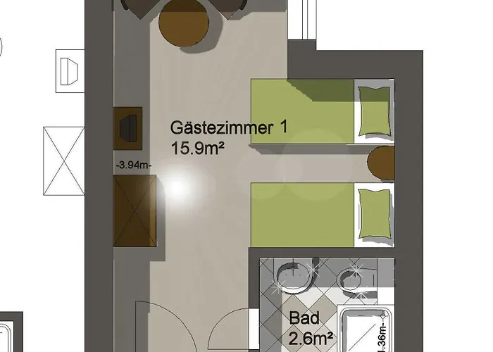 Pension Rosengarten Lejlighed *