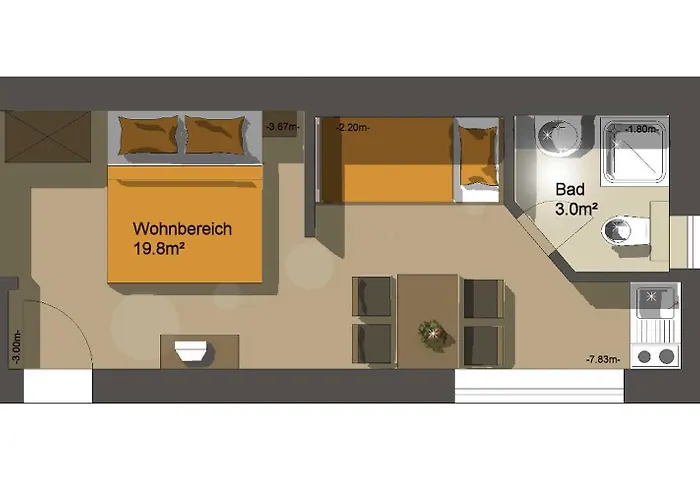 Lejlighed Pension Rosengarten Sangerhausen